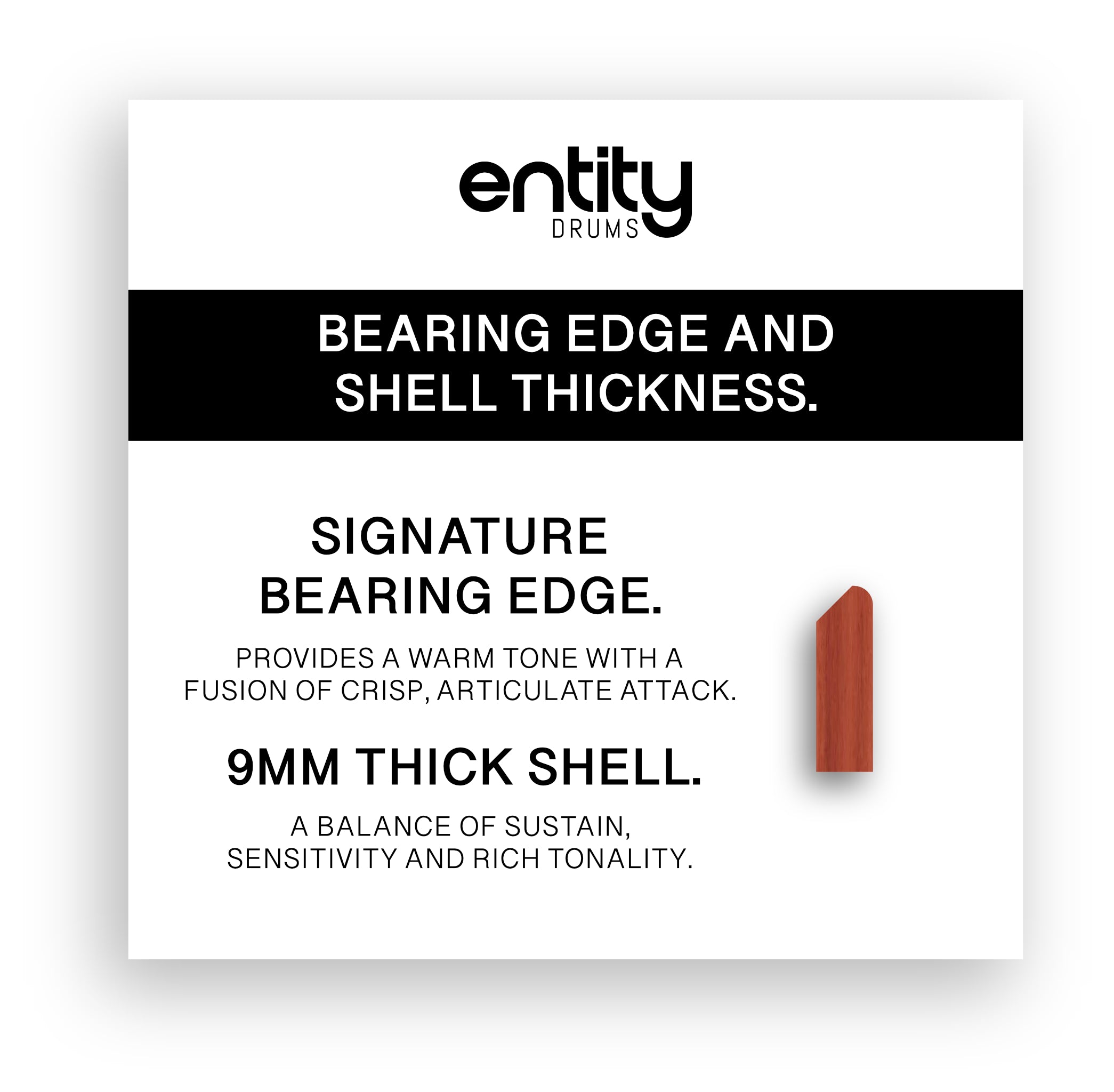 7 X 14" JARRAH BLOCK SNARE DRUM